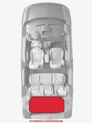 ЭВА коврики «Queen Lux» багажник для Nissan S-Cargo